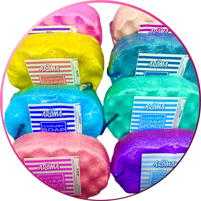 SOAP SPONGES - FULLY LOADED