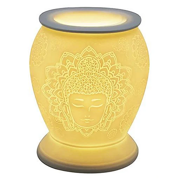 AROMA WAX MELTER - SILHOUETTE BUDDHA