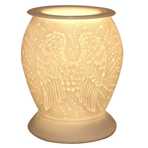 AROMA WAX MELTER - SILHOUETTE ANGEL WINGS
