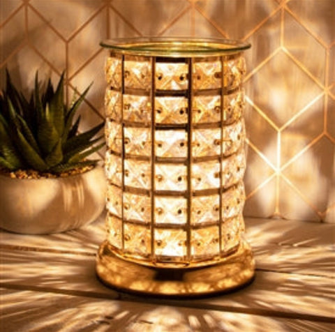 TOUCH CONTROL WAX MELTER - GOLD CRYSTAL
